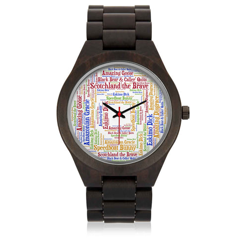 Wooden Watch w/ Epic Chunes