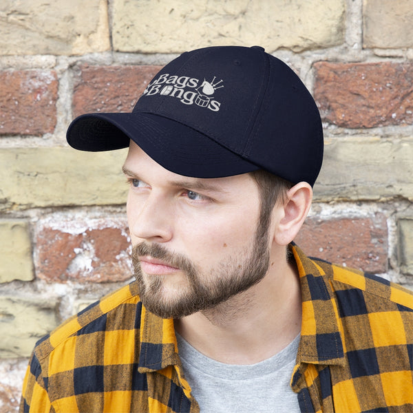 Bags & Bongos | Embroidered Unisex Twill Cap
