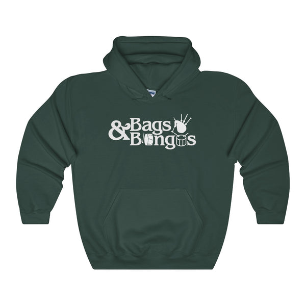 OFFICIAL Bags and Bongos | Unisex Heavy Blend Hooded Sweatshirt