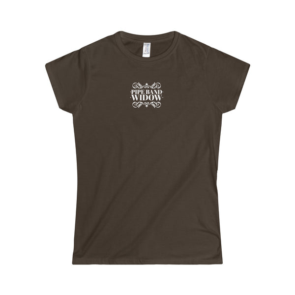 Pipe Band Widow | Softstyle Women's T-Shirt