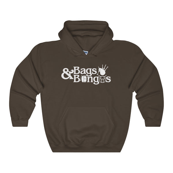 OFFICIAL Bags and Bongos | Unisex Heavy Blend Hooded Sweatshirt
