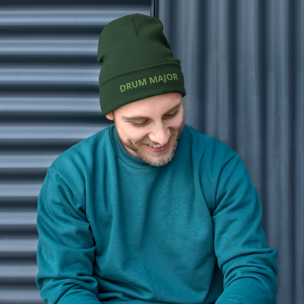 DRUM MAJOR Embroidered Beanie
