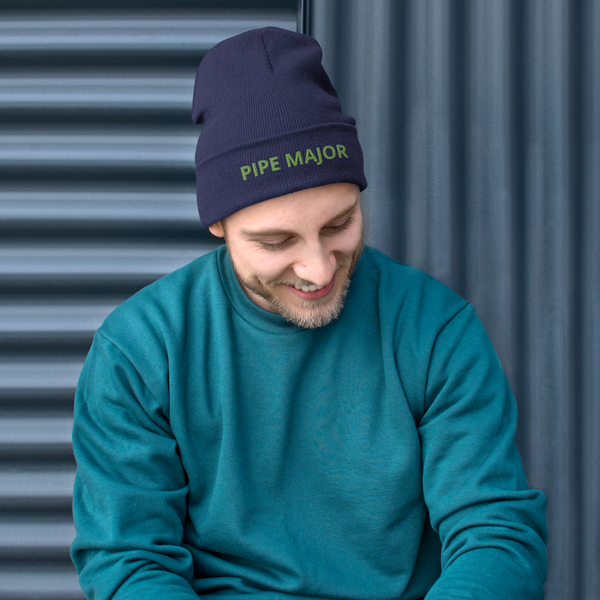 PIPE MAJOR Embroidered Beanie