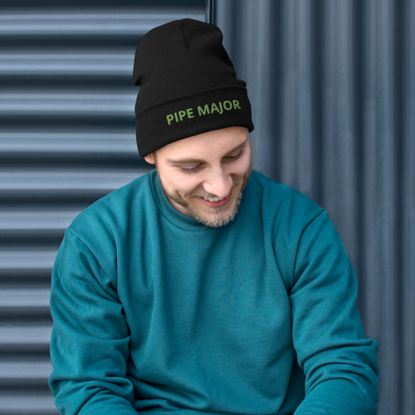 PIPE MAJOR Embroidered Beanie